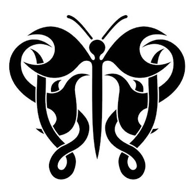 Dragon Tattoo Designs� Blog Archive � Wings Spread Tribal Drago