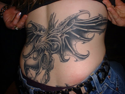 Dragon Tattoo Art on Body