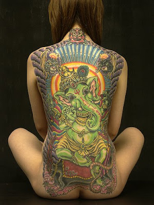 Back Art Tattoo Back Art Tattoo