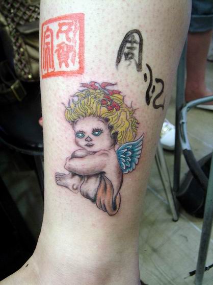 Labels: baby angel tattoos, guardian angel tattoos, warrior angel tattoos baby angel tattoo, leg tattoo engel new design Labels: baby angel tattoos, guardian angel tattoos, warrior angel tattoos baby angel tattoo, leg tattoo engel new design