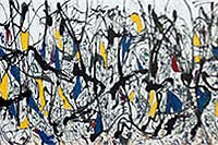 'Summertime' - Jackson Pollock,1948