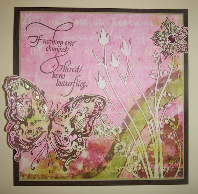 I got a couple of early birthday cards from my friends, Kim and Val. I got a couple of early birthday cards from my friends, Kim and Val.
