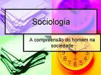 Turma apresenta seminário de sociologia