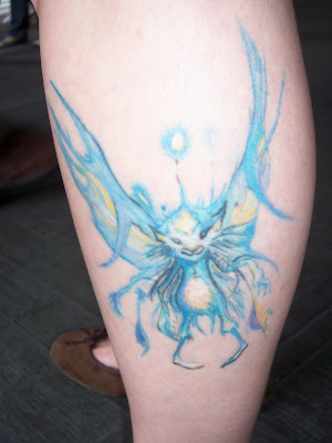 Squashed Fairy Tattoo