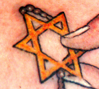 Star Tattoos For Girls The Star of David represents my faith, 