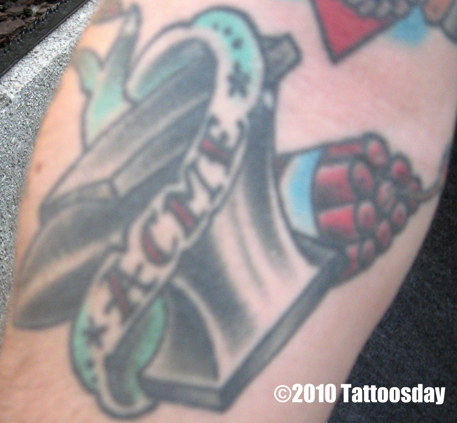 Tattoosday (A Tattoo Blog): Frank's Anvil