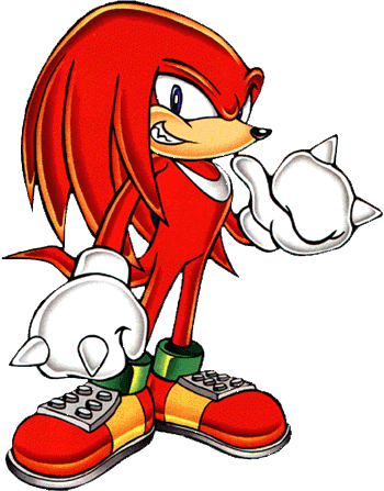Sonic Coloring on Knuckles The Echidna Sonic Forever 14378590 350 447 Gif
