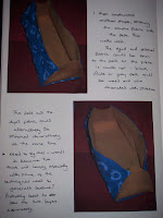 fabric backed with felt