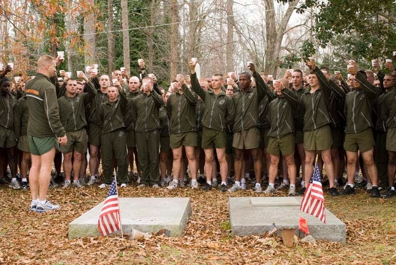Marine God Puller Relay Run Honors Chesty Puller