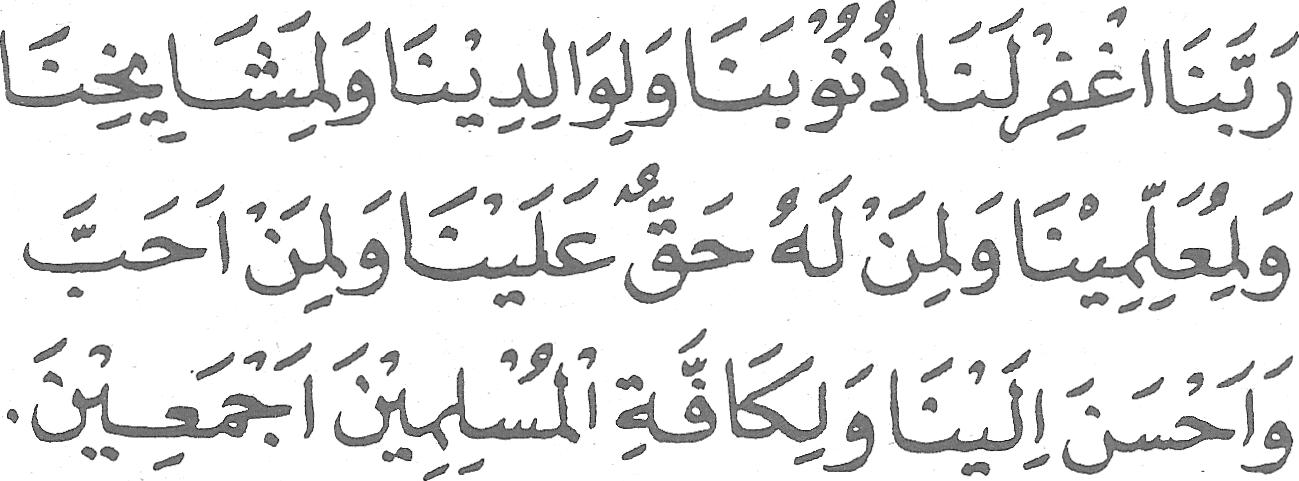 Dzikir Dan Doa Setelah Sholat