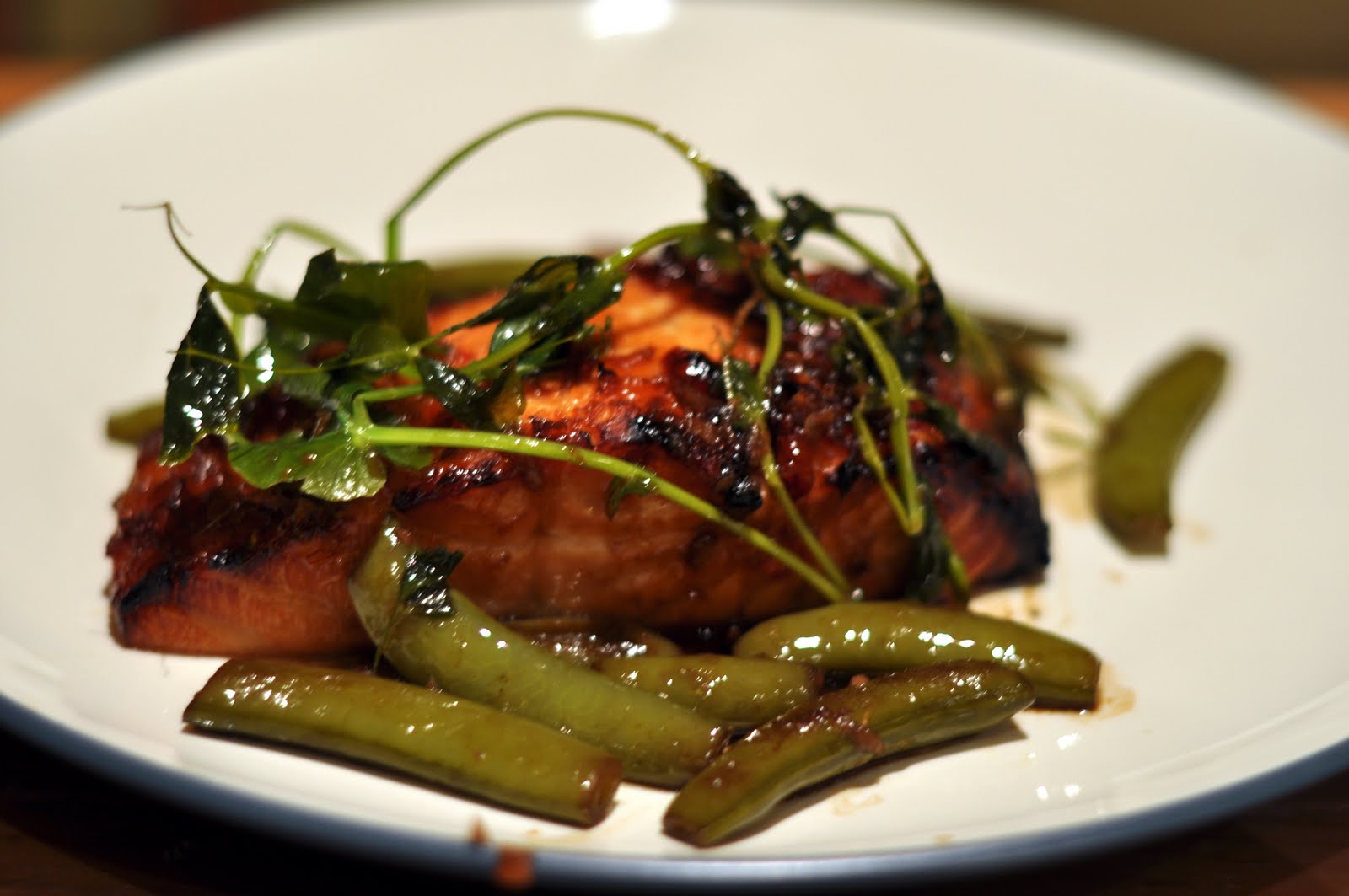 Comfort Foodie Salmon with Sweet Chili Glaze
