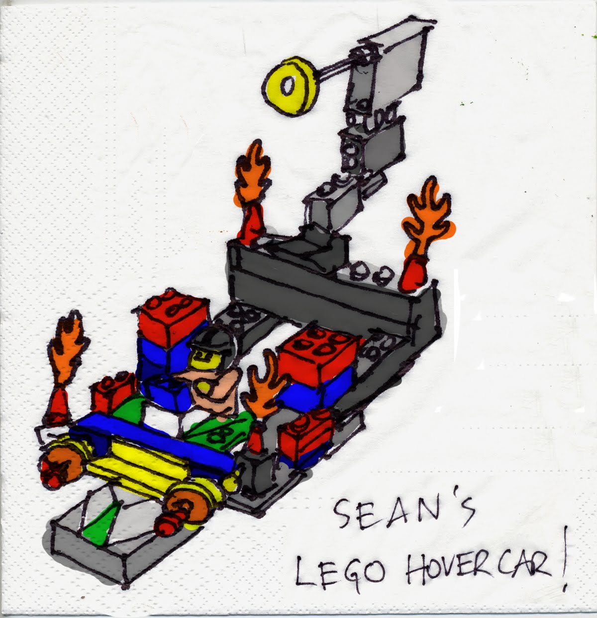 lego hover car