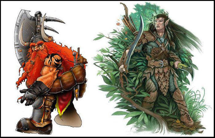 Elf Dwarf