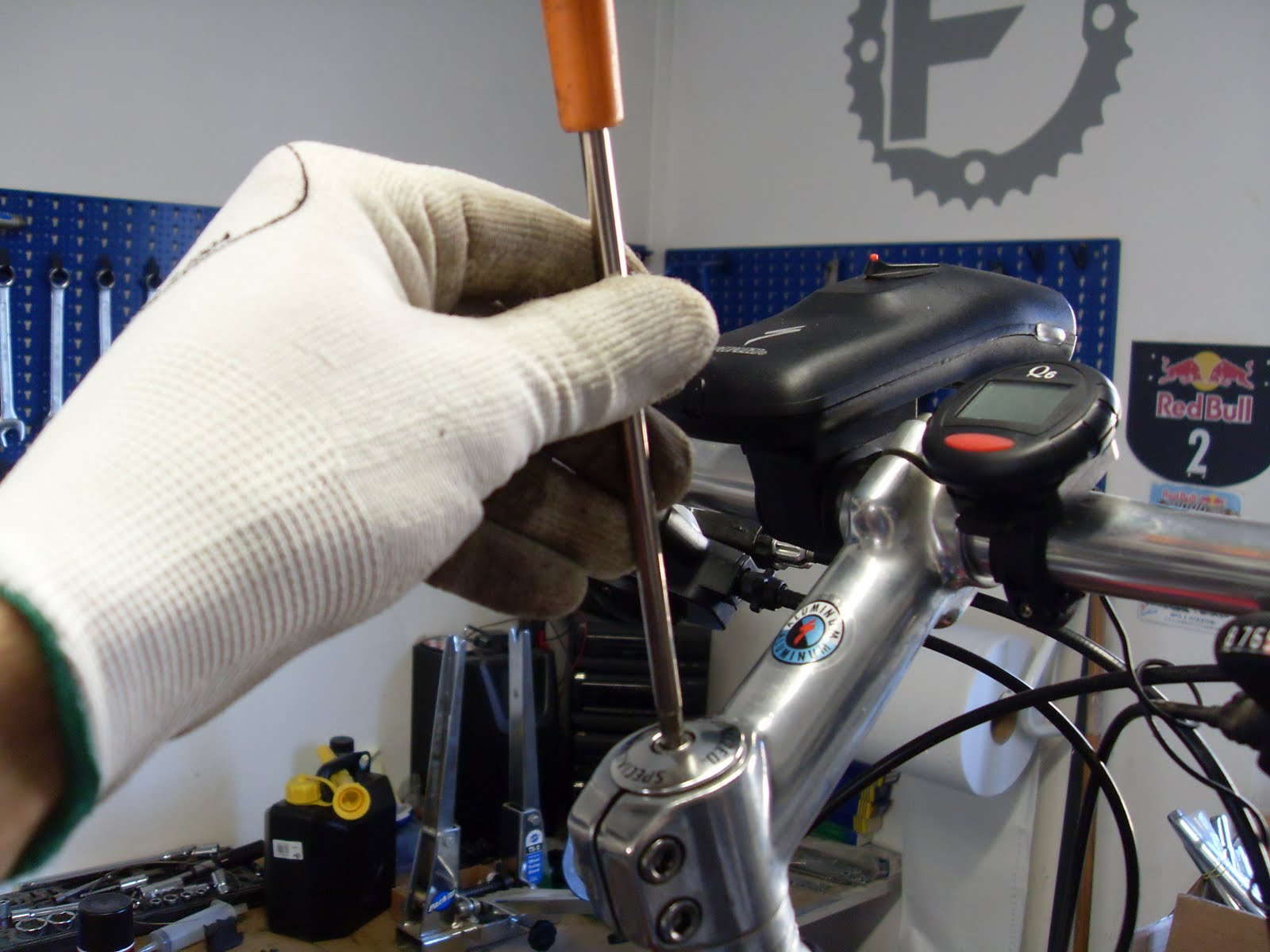 Tappo Attacco Manubrio In Fibra Carbonio 3K - Con Espansione Alluminio | Per Forcelle 1-1/8" | Bici Strada E MTB