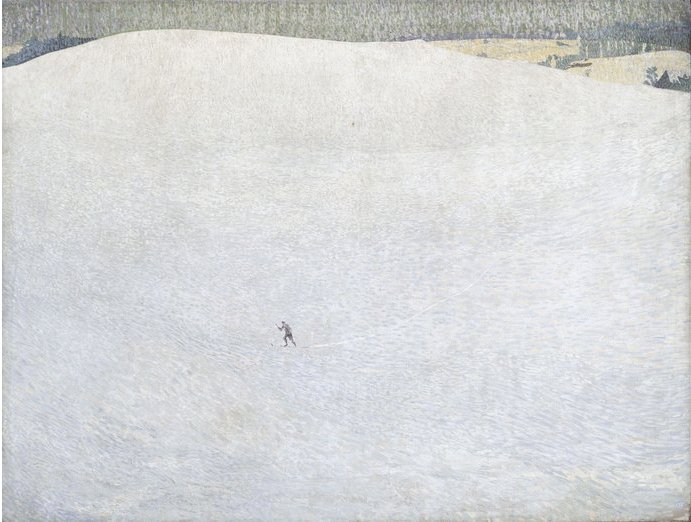 ... , Grosser Winter , Paysage de neige, dit aussi Grand hiver, 1904