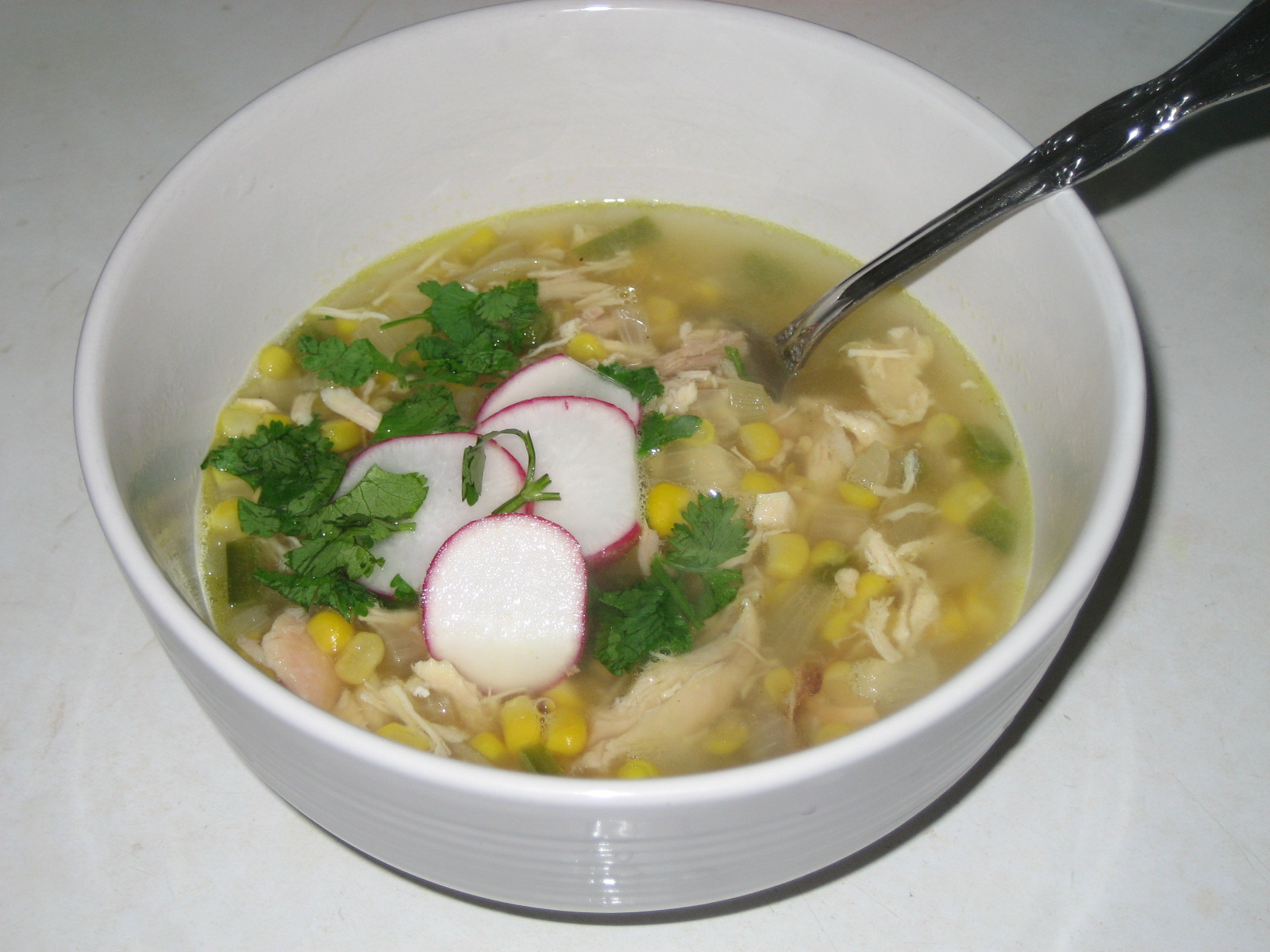 Piggie Diaries Pozole Mexican ChickenHominy Soup