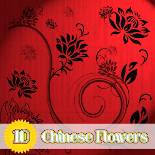 http://efeitophotoshop.blogspot.com/2009/10/chinese-flowers-brushes.html