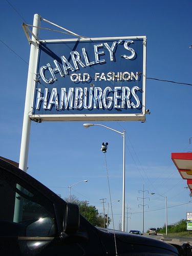 Cavemen Go Charley S Old Fashioned Hamburgers