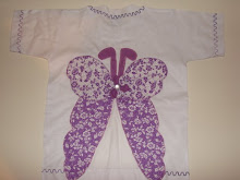 17 - Borboleta grande aberta nas costas (para criança)