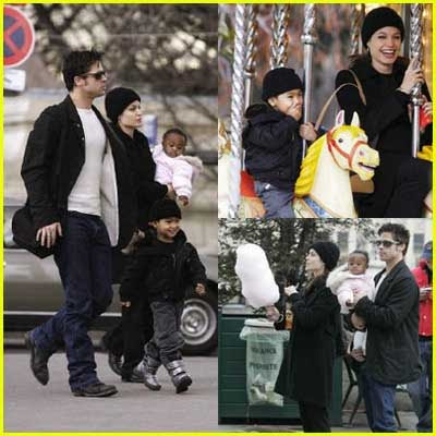 angelina jolie kids. And Angelina Jolie Family