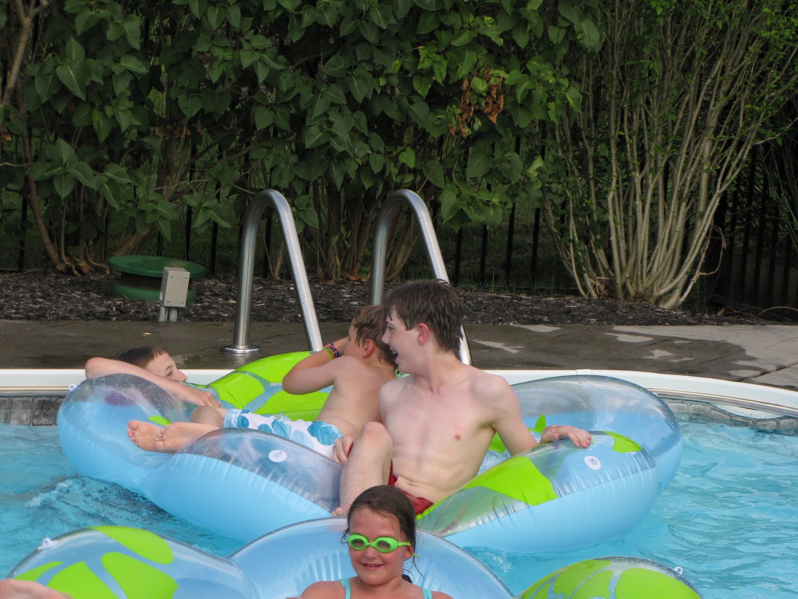 Teen swim parties