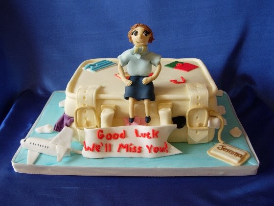 All About Cake: The Suitcase Cake