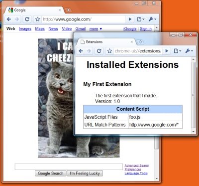 google chrome extensions