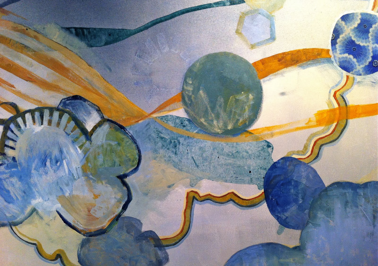 painting of feet