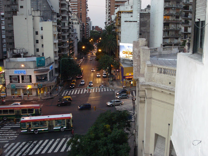 Avenida Las Heras (View from my balcony)