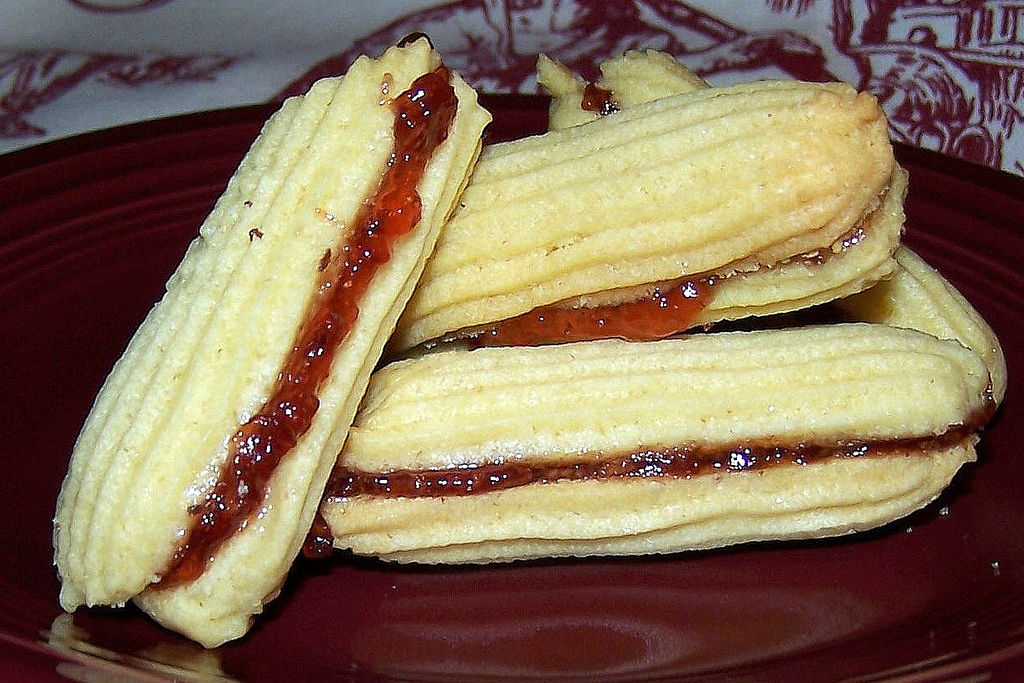 OllaPodrida Cookie 3 Finger Sandwich Butter Cookies