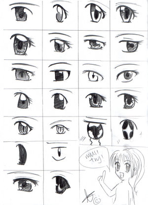 How to draw Anime hair, Drawing anime hair. Draw eyes 1 search results from 
