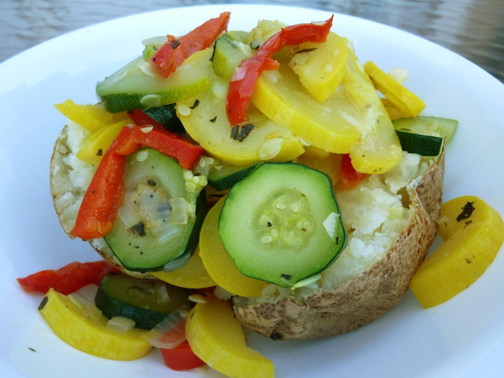 Foods For Long Life Zucchini Stuffed Baked Potato A Simple And