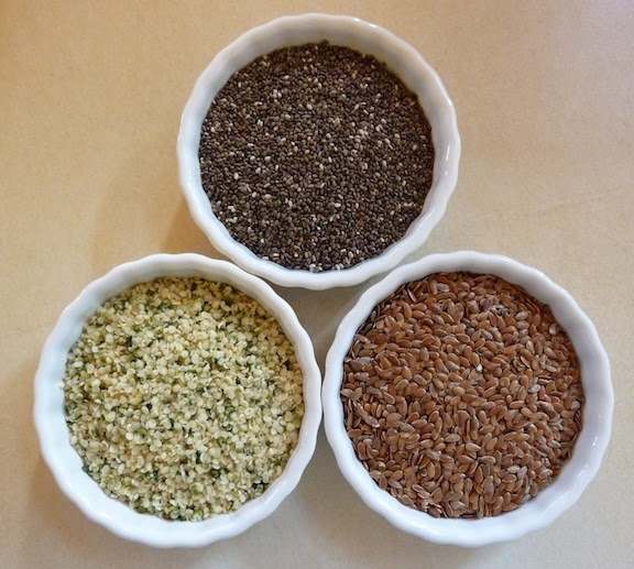 Foods For Long Life Omega 3 Power Seeds Chia, Hemp And Flax What