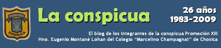 La conspicua... 26 años