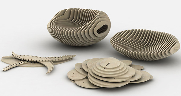 wood chairs by Samarreda