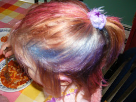 Mackenzie's Hair Design Choice for her 1st Official Day at School