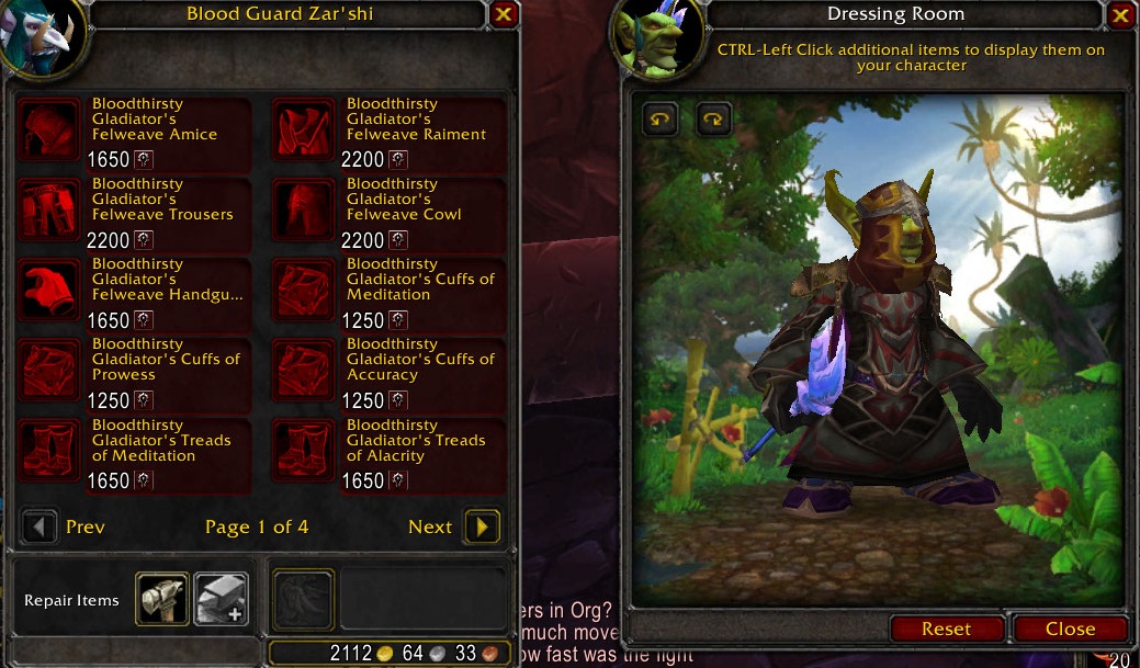 Wrath Honor points > Cataclysm Honor points