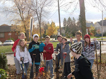 Gardening @ L.K.S. by our Gr. 7's