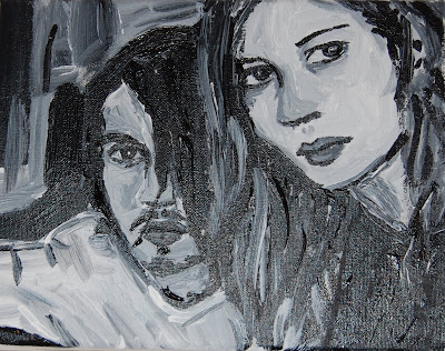 johnny depp and kate moss by annie. Johnny Depp and Kate Moss by
