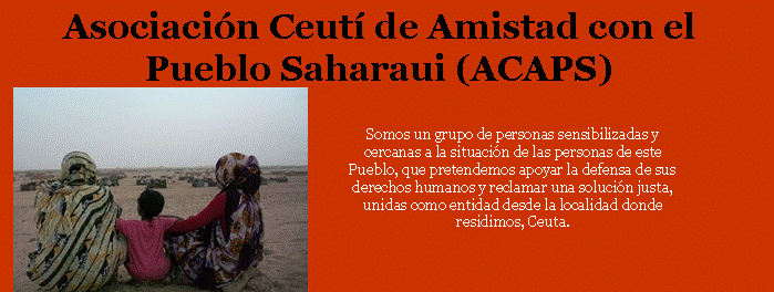 Asociación Ceutí de Amistad con el Pueblo Saharaui