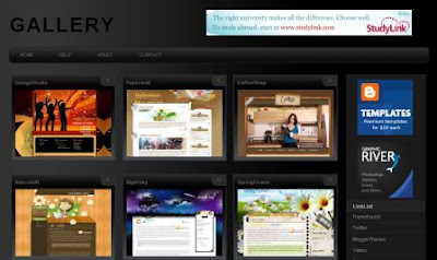 Gallery Blogger Template