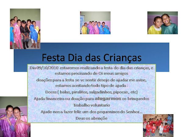 DIA DAS CRIANÇAS