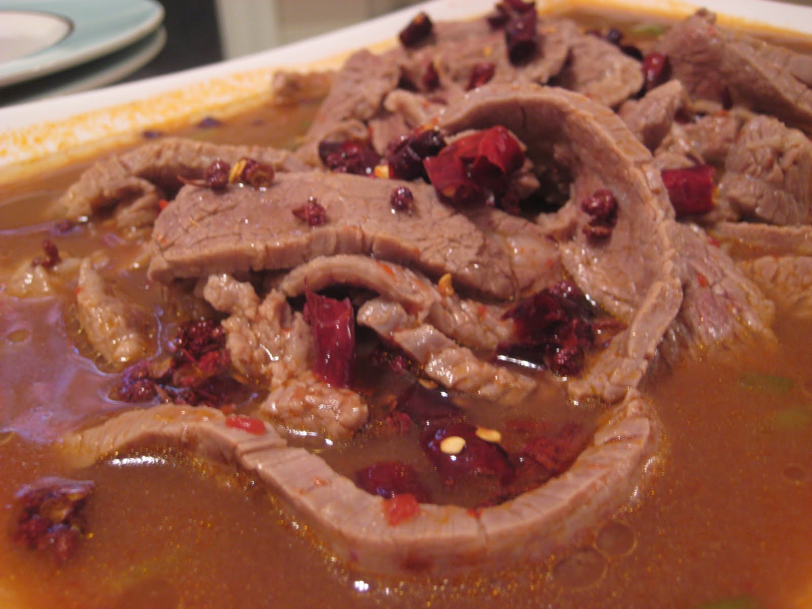 Sichuan Beef in Chili Sauce
