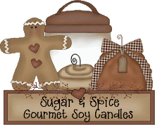 "Sugar and Spice Soy Candles"