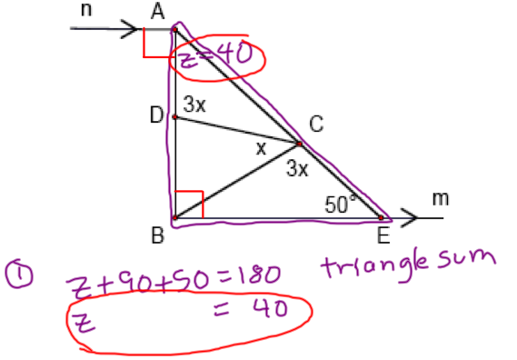 West Side Geometry Journal 1 7 Exterior Angles Theorem