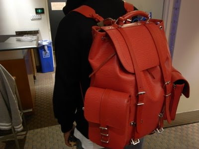 kanye louis vuitton backpack