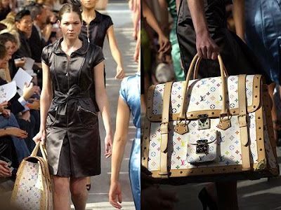 Louis Vuitton Eye Dare You Overnight Bag in Brown