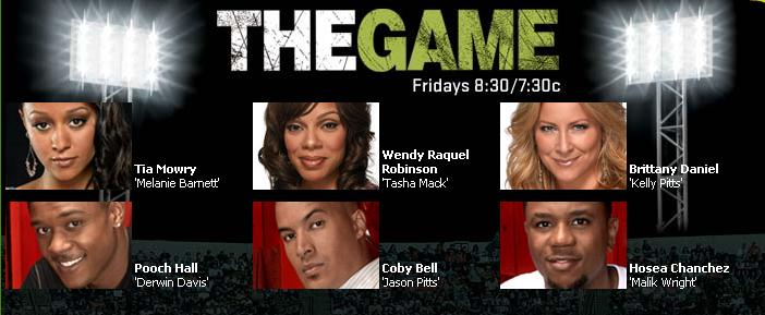 The Game on CW Friday Nights at 8:30 EST