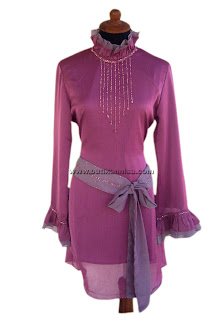 Atasan Sifon Garis Violet Sold Out Atasan Sifon Garis Violet Sold Out