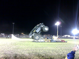And next, the monster truck